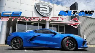 2022 Corvette C8 Dyno Stingray (LINGENFELTER MODS & RYFT EXHAUST SOUND) BURN OUT at Brenspeed
