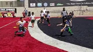 NFL Flag Football San Diego 2020, Fall Season Game 1, 3rd/4th Grade Game 1, Vikings WIN