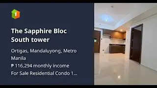 The Sapphire Bloc South tower