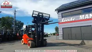 Gazowy w&oacute;zek widłowy Linde H80T-03/1100 2019 BD-2418