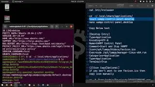 XAMPP shortcut ubuntu linux | Create XAMPP Control Panel Launcher On Ubuntu