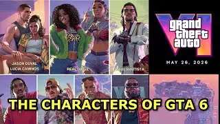 All the characters of GTA 6