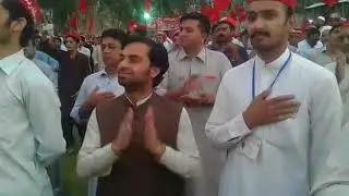 Imad Khan in convention 2018 NYO swabi