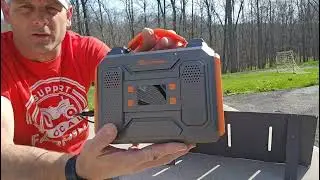 Portable Camping 300W Solar Generator with Solar Panel 60W