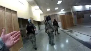 Combat city indoor Zombie game
