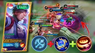 TOP VALE BEST EMBLEM SET &bull;BEST BUILD&bull;BEST COMBO 🔥💯 MLBB
