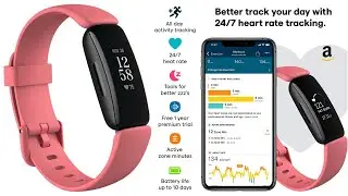 Fitbit Inspire 2 Health & Fitness Tracker with a Free 1-Year Fitbit Premium Trial, 247 Heart Rate