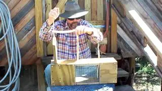 Wooden Homemade Box Trap Part 5