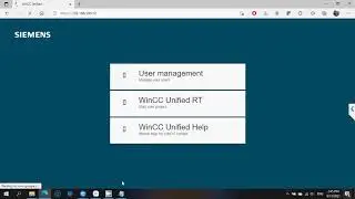 WinCC Unifield - OPCUA Server