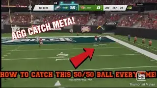AGGRESSIVE CATCH META! HOW TO DOMINATE MAN COVERAGE IN MADDEN 23!