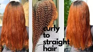 I STRAIGHTEN MY HAIR | 1st time in almost 3YRS | Natural Hair Journey