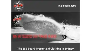 The ESS Board Present Ski Clothing in Sydney
