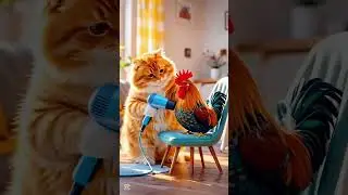 AI Cat Cooking Videos 2025 🐱🍳 | Funny Cat Shorts | #Cats #Catton #Shorts #shortsfeed  #funnycats