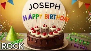Happy Birthday JOSEPH. Rock Version