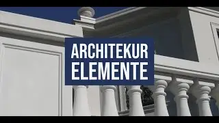 Haus S&auml;ulen | Zaunpfeiler | Au&szlig;entreppenstufen | Stuck- Architekturelemente aus Beton und Gips