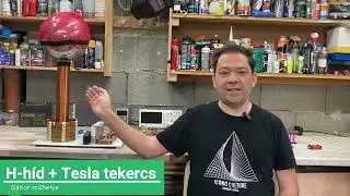 A Tesla tekercs egy darab vezetékben is jelentős feszültséget hoz létre, távolság a fontos...