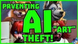 Preventing AI Art Theft! What Can Furries Do To Protect Their Art?