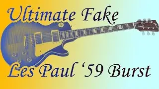 Поддельная гитара Gibson Les Paul 1959 Burst