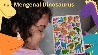 Sticker Dinosaurus | Mengenal jenis jenis Dinosaurus melalui sticker 🦕