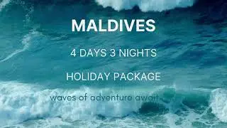 Maldives 4 Days 3 Nights budget-friendly Package (Code: TR-03)