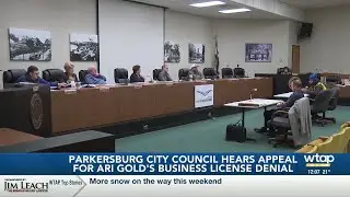 Parkersburg City Council denies local business owner&rsquo;s appeal for business license