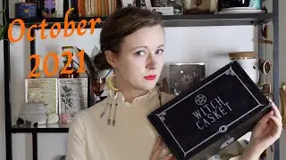 Unboxing Witch Casket October 2021 | House Witchery | Witchy mystery box