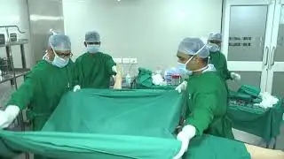 Book Chapter:8 b: UPPER LIMB DRAPING WRIST HAND IN SUPINE POSITION