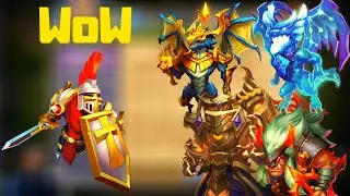Paladin Beast Kills Alphamech | No Deflect | Castle Clash