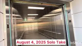 Wonderful MEI Hydraulic Service Elevator @ Former Wonderverse, Oakbrook Center, Oak Brook, IL-Solo