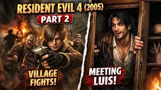 First meet with Luis Serra | Resident Evil 4 Gameplay part 2