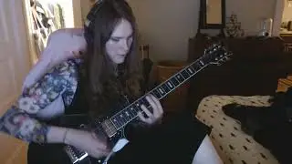 Playing DEATH METAL on a jazz guitar?  (Archspire)