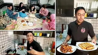 My Iftar Routine (Bilal Ne Sab Ke Liye Iftari Tyar Ki) | Iftar Kitchen Routine | Life With Amna