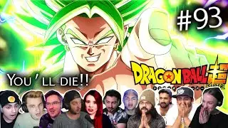 KALE SSJ ЛЕГЕНДАРНЫЙ!!🔥РЕАКЦИОННЫЙ МЭШАП 🐲Dragon Ball Super Episode 93 (Dragon Ball)