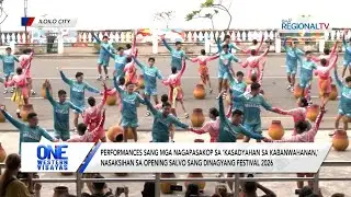 Patilaw nga performances sa opening salvo sang Dinagyang Festival 2026 | One Western Visayas