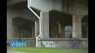 UNDER A BRIDGE IN BALTIMORE CITY