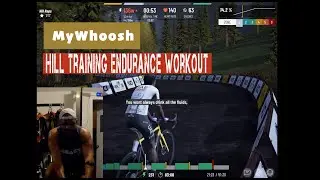 Brutal MyWhoosh Climbing Workout | Zwift Games 2025 Endurance Training