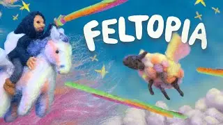 Feltopia Trailer: A Felted Stop-Motion Video Game