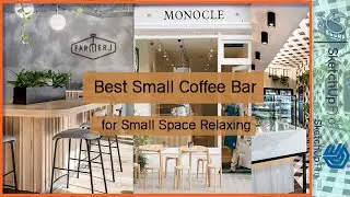 50+ Relaxing Outdoor Cafe Design Ideas to Inspire You, Small Coffee shop Design concept #34