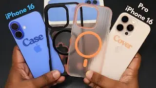 iPhone 16 & 16 Pro Back Case Cover & Screen Protector Tempered Glass | Casefly.in
