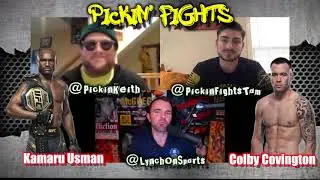 Pickin Fights UFC 268: Usman Vs. Covington 2 Picks, predictions & betting advice Feat. LynchOnSports