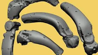 Hardsurface handle design demo .