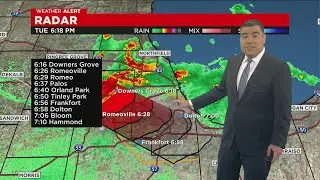 Chicago Weather Alert: Storms travel through Chicago area
