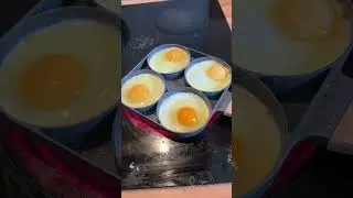 Master the Art of Frying Eggs with This 4-Hole Pan