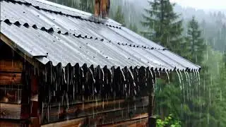 8 Hours Intense Rain Ambience for Relax & Deep Sleep #asmr #rainoundforsleep #rainsounds