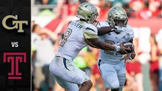 Georgia Tech vs. Temple Football Highlights (2019)