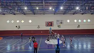 Voleybol Genç Kızlar Trabzon  Final Maçı Akçaabat Belediyesi SK- Bordo Mavi 61 SK - 3.Set