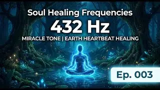 EP.003 432 Hz Miracle Tone | Earth Heartbeat Healing Music | Deep Grounding & Nervous System Reset