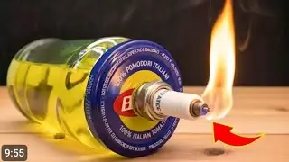 Make a free bathhouse with just a can and alcohol