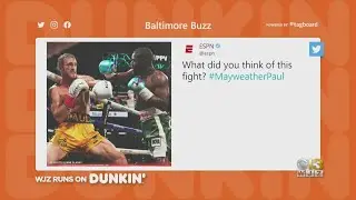 Baltimore Buzz: Floyd Mayweather Faces Off With Logan Paul