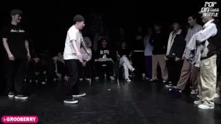 POP ON BATTLE VOL.5 SEMI FINAL-2 ZINWON VS BAMBI